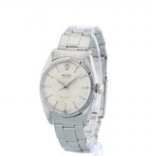 Gents Rolex Oyster . Stainless Steel case with White dial