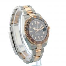 Gents Rolex GMT Master II 126711CHNR 18ct Rose Gold Stainless Steel case with Black dial