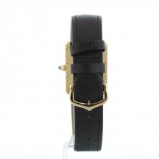 Gents Cartier Tank WGTA0067 18 CT case with Silver dial