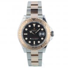 Gents Rolex Yacht-Master 40 126621 18ct Rose Gold   Stainless Steel case with Black dial