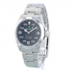 Gents Rolex Air King 126900 Stainless Steel case with Black dial