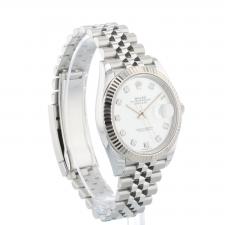 Gents Rolex Datejust 41 126334 Stainless Steel case with MOP Diamond dial