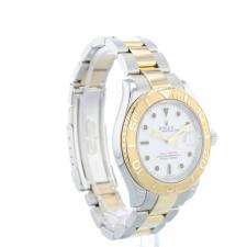 Gents Rolex Yacht-Master 16623 18ct Yellow Gold   Stainless Steel case with White dial