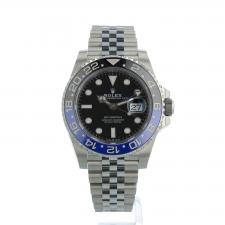 Gents Rolex GMT Master II 126710BLNR Steel case with Black dial