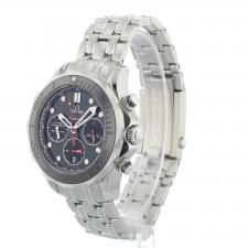 Gents Omega Seamaster Chrono 44 21230445001001 Stainless Steel case with Black dial