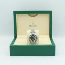 Gents Rolex DateJust 36 126234 Stainless Steel case with Palm Diamond dial