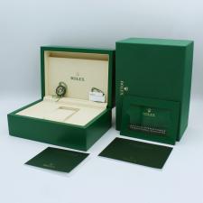 Gents Rolex Datejust 41 126300 Steel case with Mint Green dial