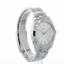Gents Rolex Datejust 41 126300 Steel case with Silver dial