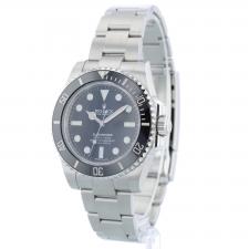 Gents Rolex Submariner Non Date 114060 Stainless Steel case with Black dial