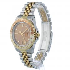 Gents Rolex GMT Master II 16713 18ct Yellow Gold   Stainless Steel case with Brown dial