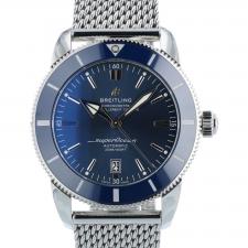 Gents Breitling SuperOcean Heritage 46 AB2020 Steel case with Blue dial