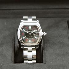 Gents Cartier Roadster W62002V3 Steel case with Black dial