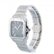 Gents Cartier Santos WSSA0062 Steel case with Green dial