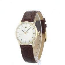 Gents Tissot Dress 9 CT case with Silver dial