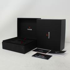 Gents Tudor Black Bay Chrono 79360N Steel case with White dial