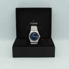 Gents Tudor Tudor Royal 28600 Steel case with Blue dial