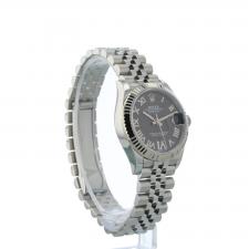 Ladies Rolex DateJust 31 278274 Steel case with Grey Diamond Set dial