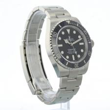 Gents Rolex Submariner Non Date 124060 Steel case with Black dial