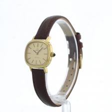 Ladies Omega DeVille 5110505 G/P case with Gilt dial