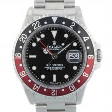 Gents Rolex GMT Master II 16710 Steel case with Black dial