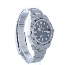 Gents Rolex Explorer II 216570 Stainless Steel case with Black dial