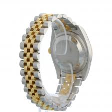Gents Rolex Datejust 36 116233 18ct Yellow Gold   Stainless Steel case with Grey   Diamond dial
