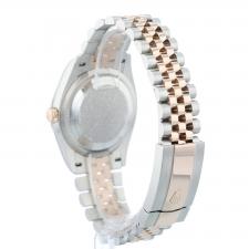Gents Rolex DateJust 36 126231 18ct Rose Gold Stainless Steel case with Wimbledon dial
