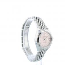 Ladies Rolex 279174 Steel case with Pink Diamond dial