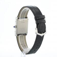 Gents Cartier Tank Must WSTA0072 Steel case with Black dial