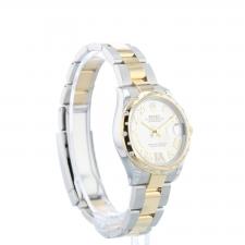 Ladies Rolex DateJust 31 278343RBR 18ct Yellow Gold   Stainless Steel case with Silver Diamond Set dial