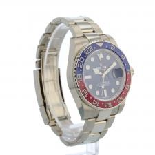 Gents Rolex GMT Master II 116719BLRO 18ct White Gold case with Blue dial