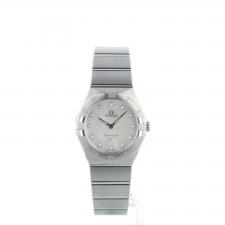 Ladies Omega Constellation 13110286055001 Steel case with MOP Diamond dial