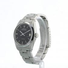 Gents Rolex Air King date 5700 Steel case with Black dial
