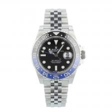 Gents Rolex GMT Master II 126710BLNR Steel case with Black dial