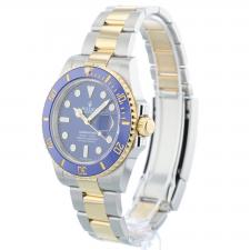 Gents Rolex Submariner Date 126613LB 18ct Yellow Gold Stainless Steel case with Blue dial