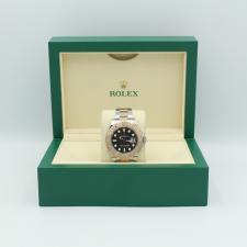 Gents Rolex Yacht-Master 40 126621 18ct Rose Gold   Stainless Steel case with Black dial