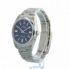 Gents Rolex Oyster Perpetual 41 124300 Steel case with Blue dial