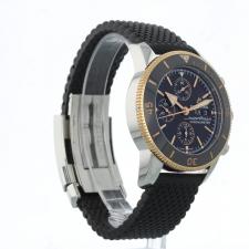 Gents Breitling Superocean Heritage Chrono 44 U13313 18ct Rose Gold   Stainless Steel case with Black dial