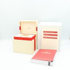 Ladies Omega Constellation 131.20.28.60.55.002 18ct Yellow Gold   Stainless Steel case with MOP Diamond dial