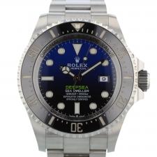 Gents Rolex Deep Sea 126660 Steel case with Blue/Black dial