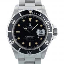 Gents Rolex Submariner Date 16610 Stainless Steel case with Black dial