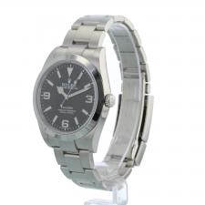 Gents Rolex Explorer 214270 Steel case with Black dial
