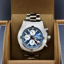 Gents Breitling Super Avenger II A1337111 Stainless Steel case with Blue dial
