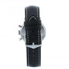 Gents Heuer Steel case with Silver dial