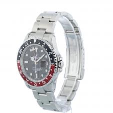 Gents Rolex GMT Master II 16710 Steel case with Black dial