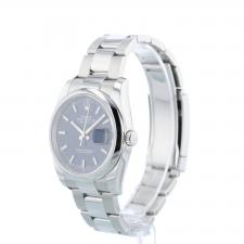 Gents Rolex DateJust 36 116200 Stainless Steel case with Blue dial