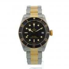 Gents Tudor Black Bay 79733N 18ct Yellow Gold   Stainless Steel case with Black dial