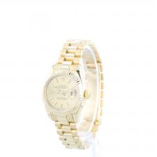 Ladies Rolex Datejust 79178 18 CT case with Gilt dial
