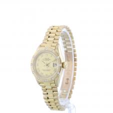 Ladies Rolex Datejust 69288 18ct Yellow Gold case with Gilt dial