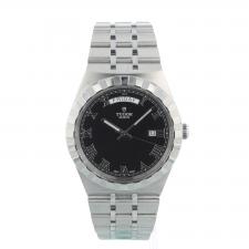 Gents Tudor Tudor Royal 28600 case with Black dial